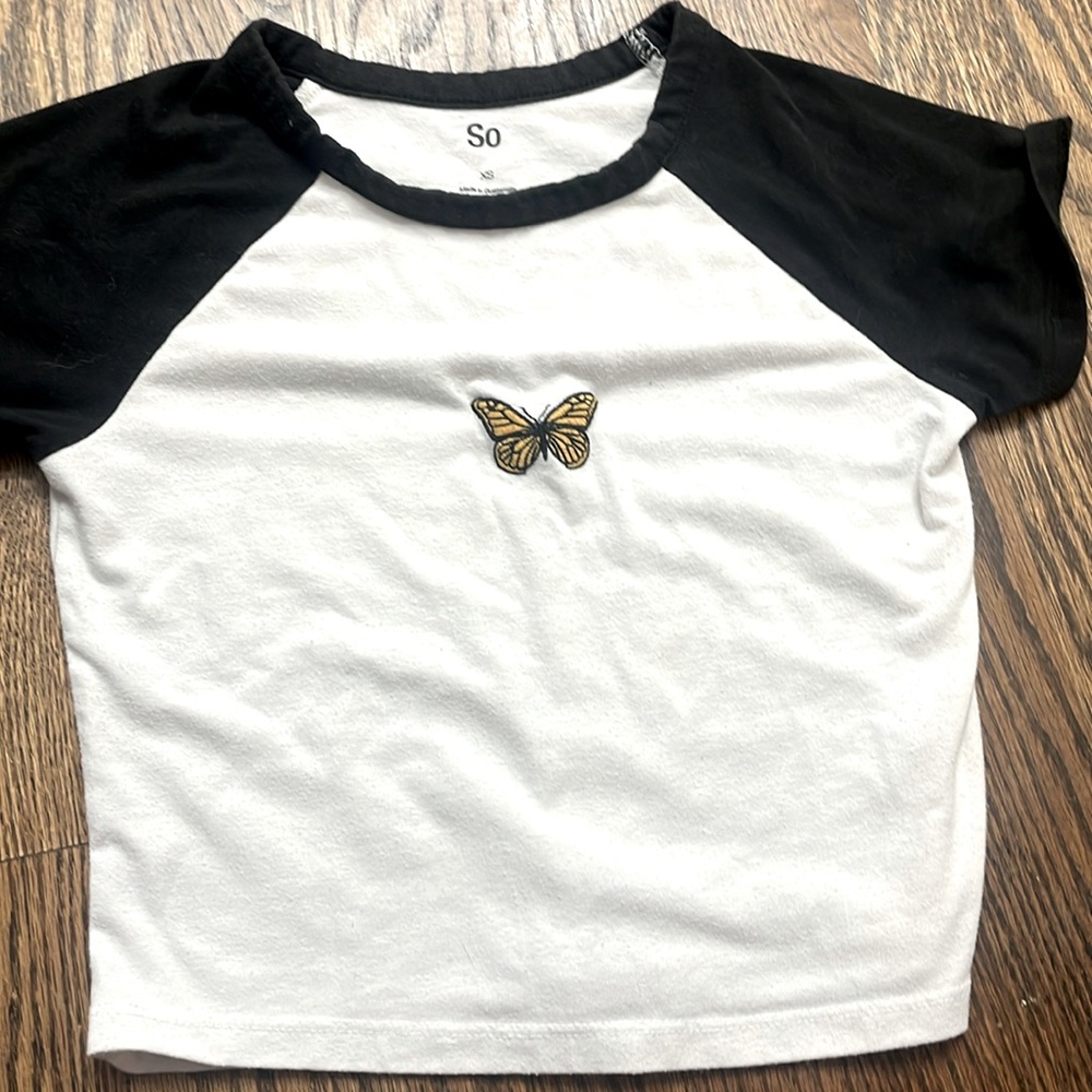 Cropped t-shirt